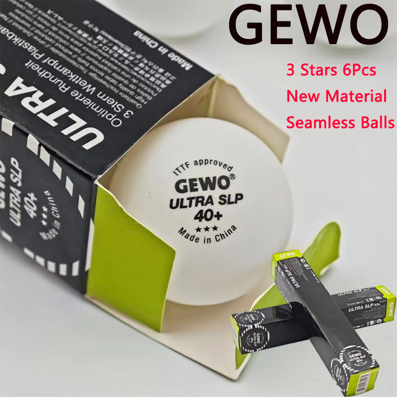 Table Tennis Olympics - GEWO ULTRA SLP Бесшовные мячи для