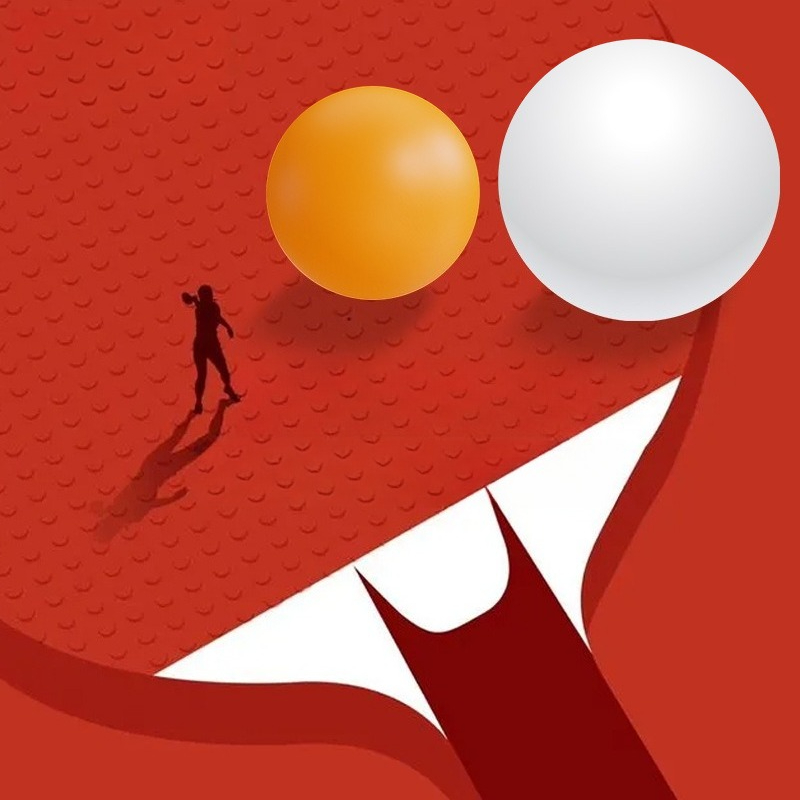Теннисный мяч 55 мм для настол – обзор и цена Table Tennis Olympics